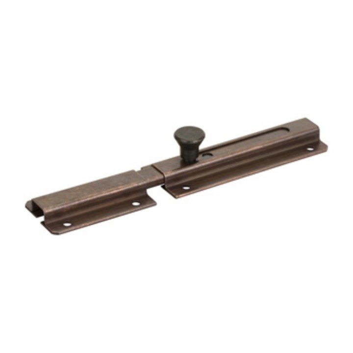 CATENACCIOLO ORIZZONTALE ACCIAIO BRONZ 200 MM