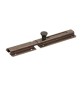 CATENACCIOLO ORIZZONTALE ACCIAIO BRONZ 200 MM