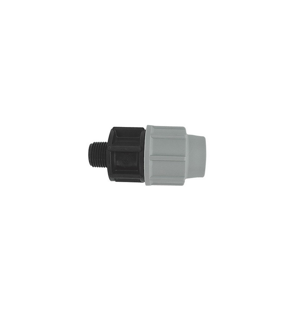 RACCORDO MASCHIO PLASSON PER TUBO POLIETILENE 1" x 20