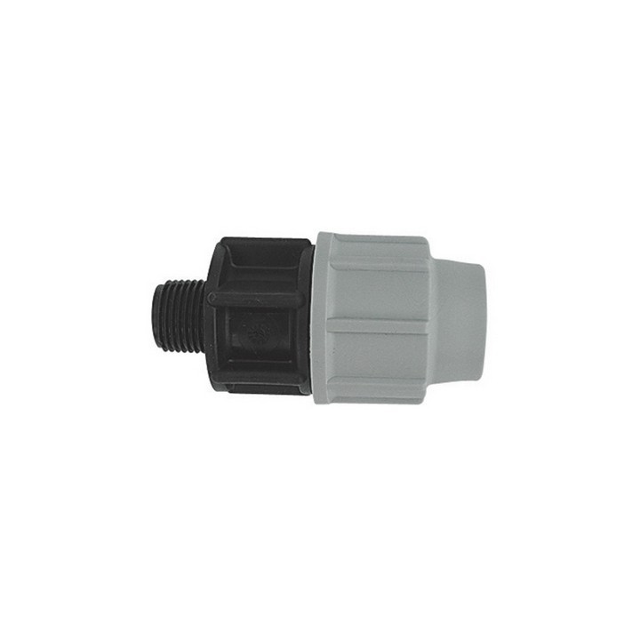 RACCORDO MASCHIO PLASSON PER TUBO POLIETILENE 1"1/2 x 40