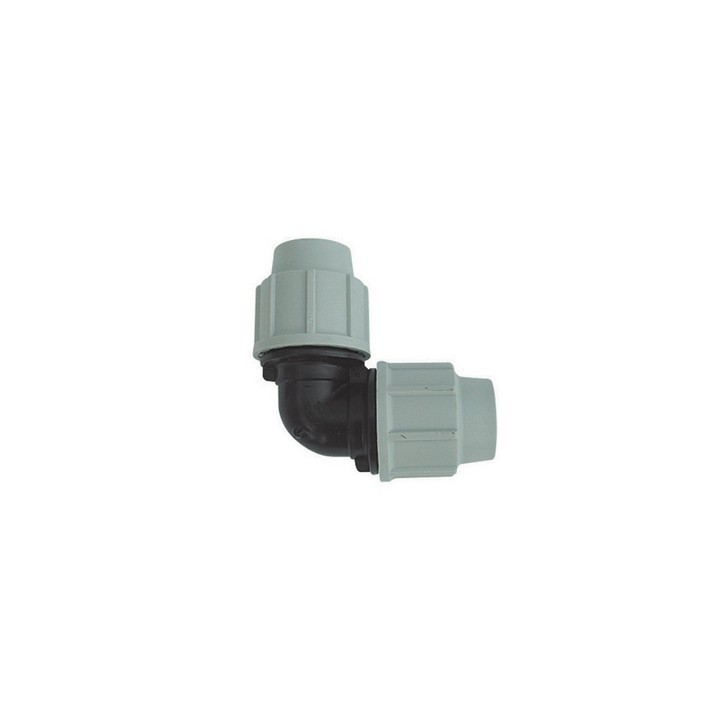 GOMITO A 90° PLASSON PER TUBO POLIETILENE Diam. 63