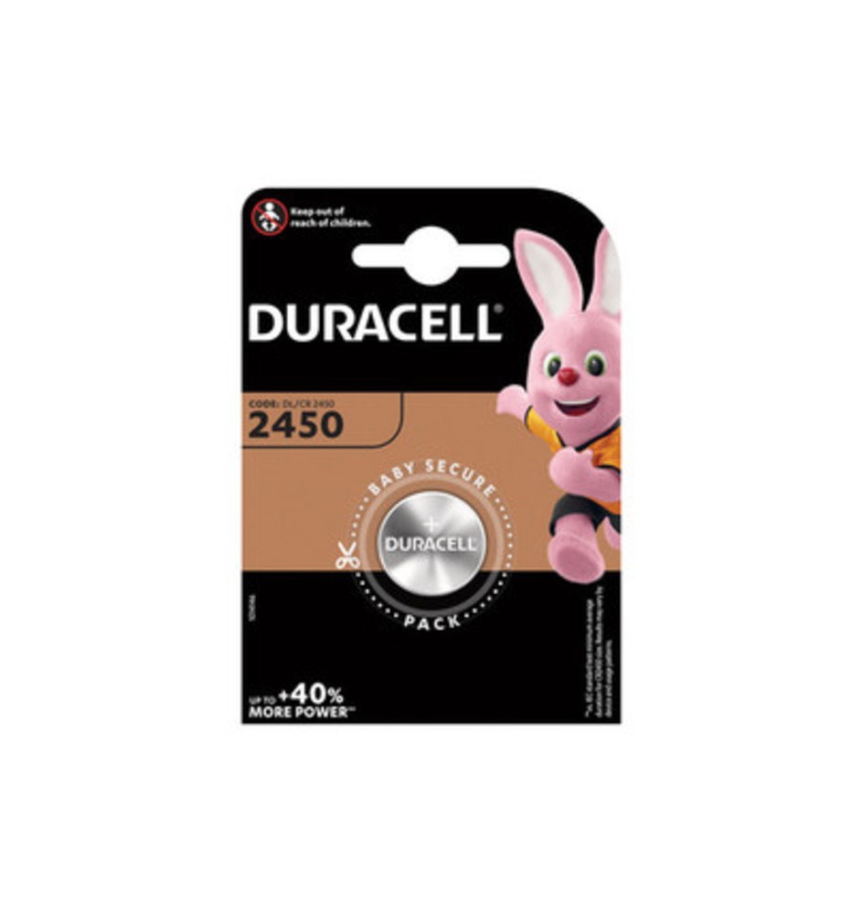 DURACELL BATTERIA A BOTTONE CR2450 BL 1 PZ
