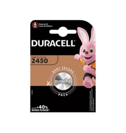 DURACELL BATTERIA A BOTTONE CR2450 BL 1 PZ