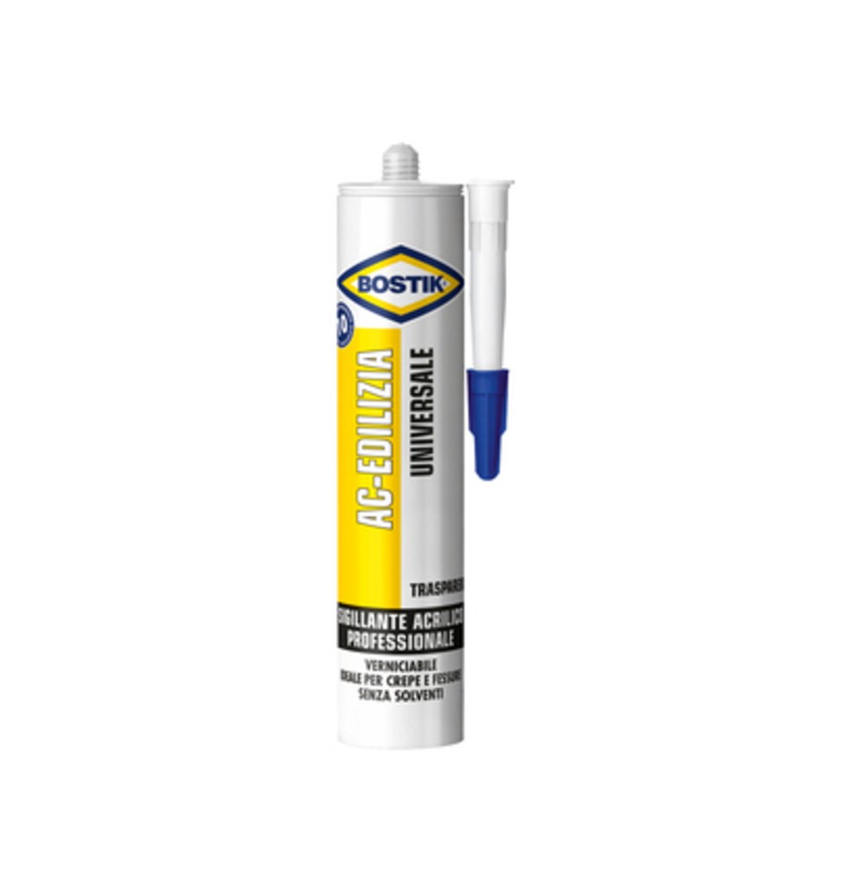 BOSTIK ACRILICO EDILIZIA 300 ML TRASPARENTE CART