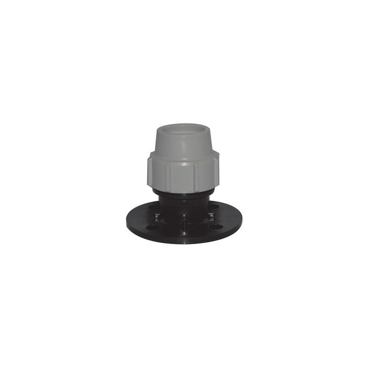 RACCORDO CON FLANGIA PLASSON PER TUBO POLIETILENE 2"1/2 x 75