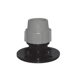 RACCORDO CON FLANGIA PLASSON PER TUBO POLIETILENE 4" x 110