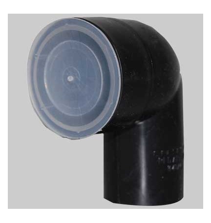 CURVA TECNICA IN 'PE' - Ø 40 x 46 (Morsetto)