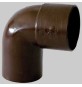 CURVA 87°-30 PVC TESTA DI MORO - Ø 100