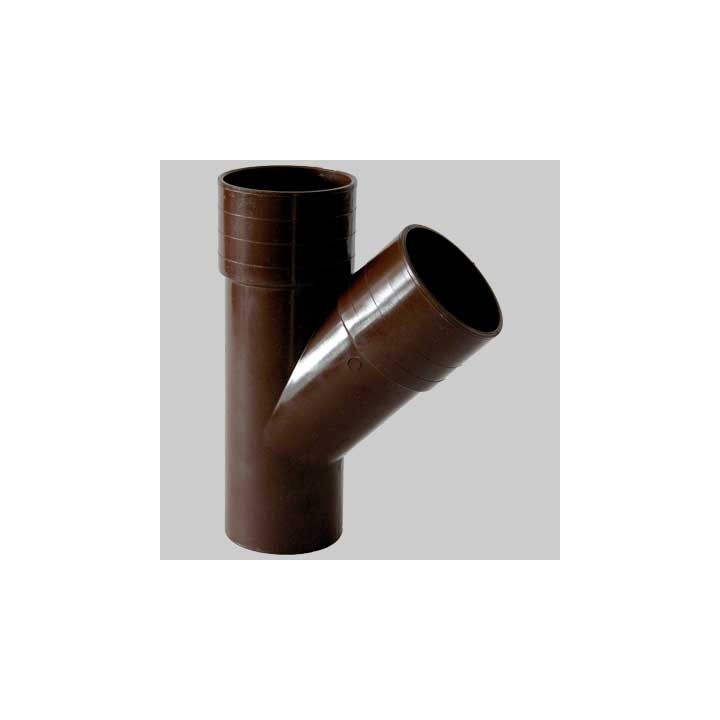 BRAGA 45° PVC TESTA DI MORO - Ø 100