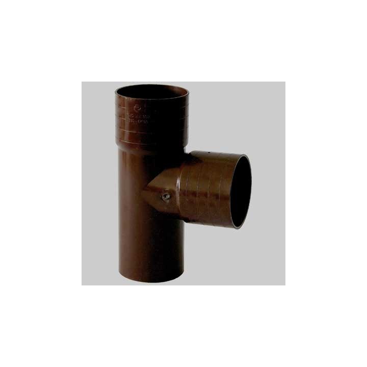 BRAGA 87° PVC TESTA DI MORO - Ø 80