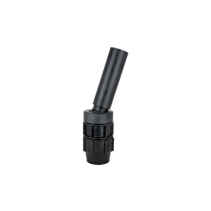 GOMITO ORIENTABILE ANGOLO PP 0-15° 0-15 40