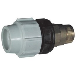 RACCORDO MASCHIO DI TRANSAZIONE IN OTTONE 1" x 32