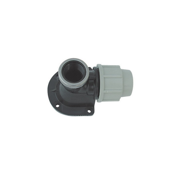 PLACCA MURALE A GOMITO PLASSON 3/4 x 25