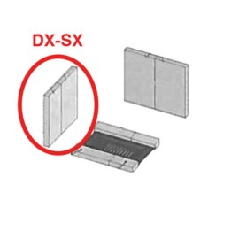 R COPPIA REFRATTARIO LATERALE DX/SX X STUFA KIR