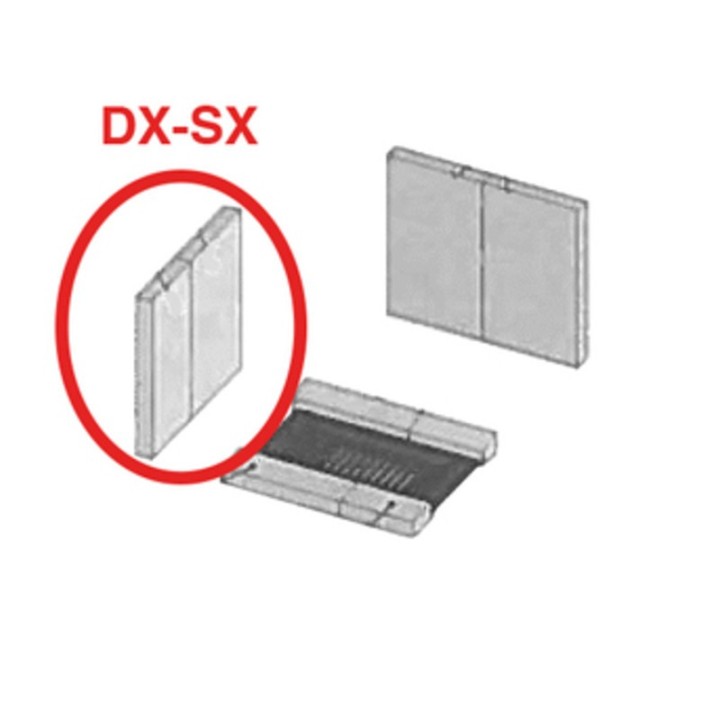 R COPPIA REFRATTARIO LATERALE DX/SX X STUFA KIR
