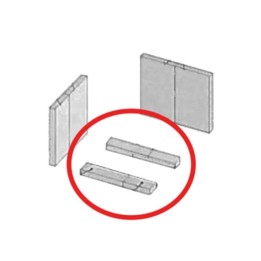 R COPPIA REFRATTARIO DI BASE P/STUFA KIR