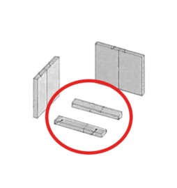 R COPPIA REFRATTARIO DI BASE P/STUFA KIR