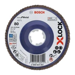 BOSCH-A DISCO LAMELLARE XLOCK GR 80 D 115 MM
