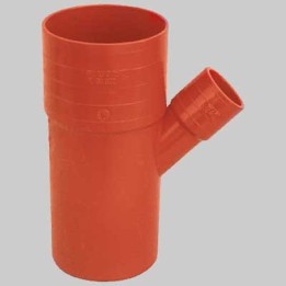 DERIVAZIONE RIDOTTA 45° PVC - 100 x 50