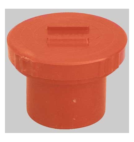 TAPPO A VITE CON GUARNIZIONE PVC - 100
