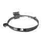 COLLARE INOX C/STAFFA P/TUBO STUFA 25CM ECO