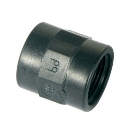 MANICOTTO IN PP NERO 1/2"