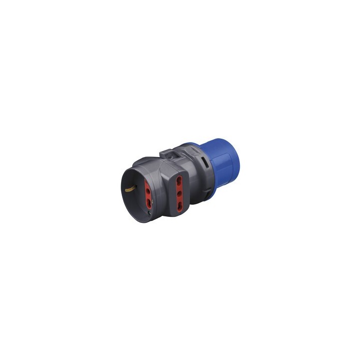 ROSI 1878 ADATTATORE INDUSTRIALE 2P BIP+SCH IP20