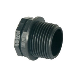 BUSSOLA DI RIDUZIONE IN PP NERO 3/4"x1/2"