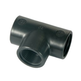 TI A 90° IN PP NERO 2"