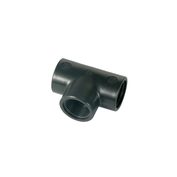 TI A 90° IN PP NERO 2"