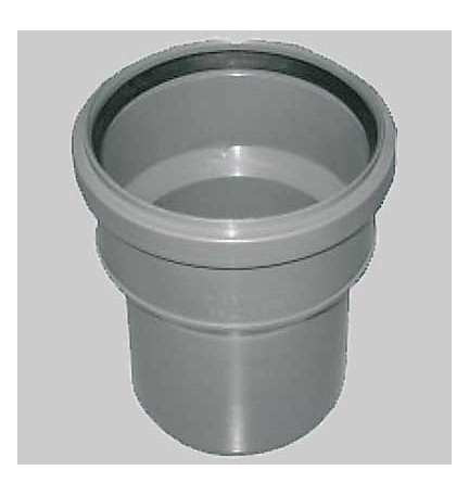 RACCORDO DI PASSAGGIO PVC-PP RIDUZIONE - M 90 PP X F 100 c/guarn.