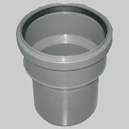 RACCORDO DI PASSAGGIO PVC-PP RIDUZIONE - M 100 Pvc X F 110 P c/guarn.