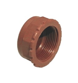 CALOTTA IN PP MARRONE 1/2"