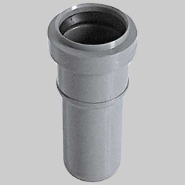TRONCHETTO DI PASSAGGIO CON GUARNIZIONE PVC - 40