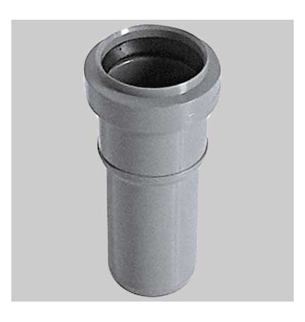 TRONCHETTO DI PASSAGGIO CON GUARNIZIONE PVC - 50