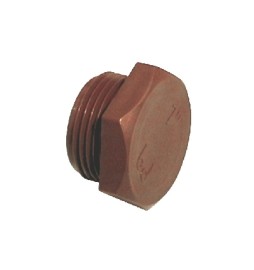 TAPPO IN PP MARRONE 1/2"