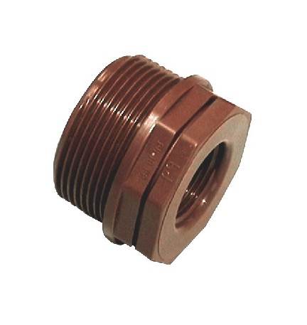 BUSSOLA DI RINFORZO IN PP MARRONE 3/4"X1/2"