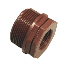 BUSSOLA DI RINFORZO IN PP MARRONE 1"x1/2"
