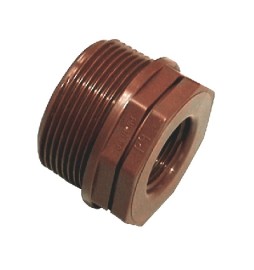 BUSSOLA DI RINFORZO IN PP MARRONE 1"X3/4"