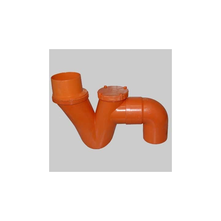 SIFONE VERTICALE/VERTICALE 1 TAPPO - Ø 125