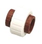 BOCCHETTONE IN PP MARRONE 1/2"