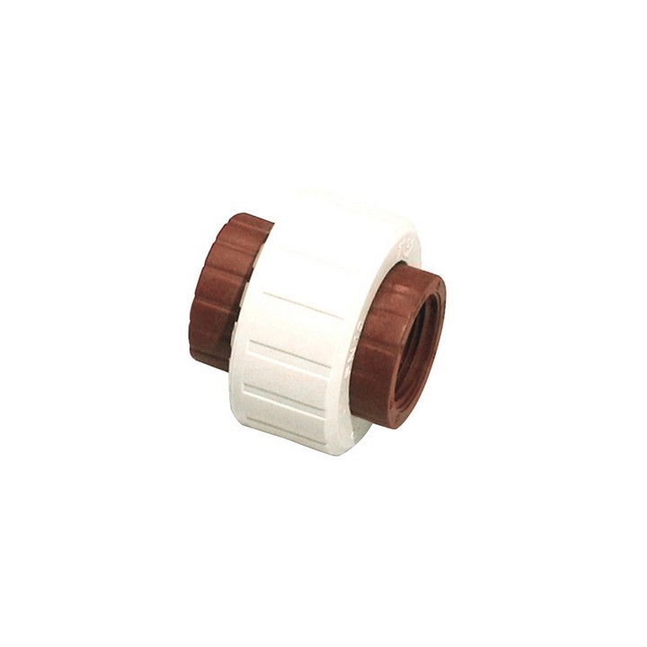 BOCCHETTONE IN PP MARRONE 3/4"