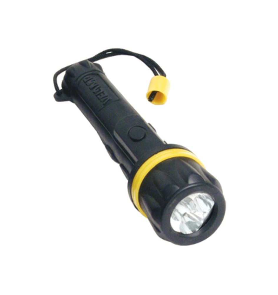 TORCIA LED RUBBER 2 BATTERIE AA (NON INCLUSE)