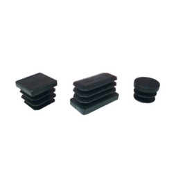 BL PUNTALE ALETTATO 20X20 MM NERO 8 PZ