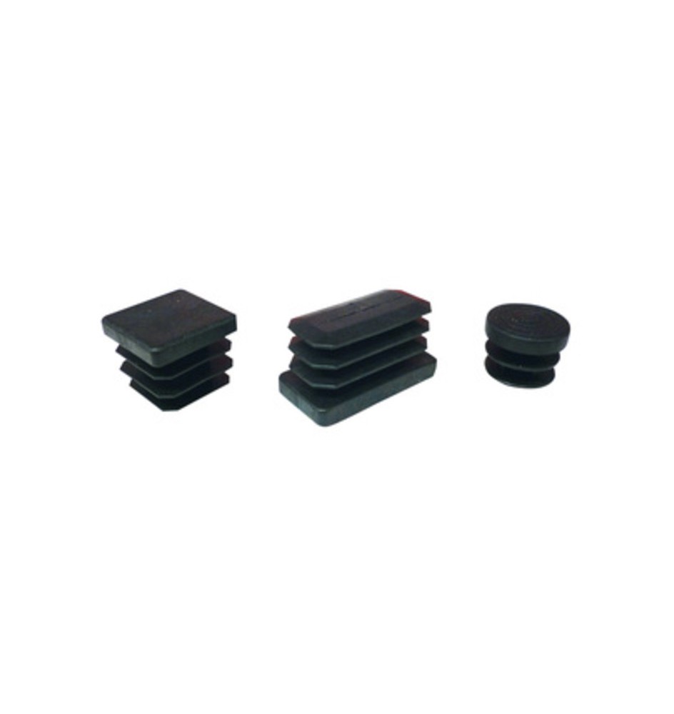 BL PUNTALE ALETTATO 20X20 MM NERO 8 PZ