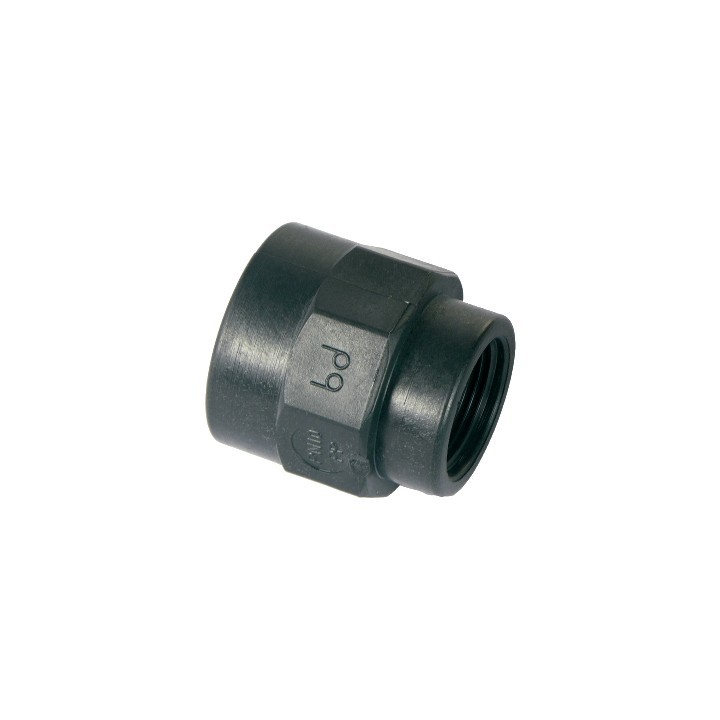 MANICOTTO RIDOTTO FILETTATO IN PP 1"1/4 x 1"