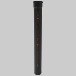TUBO PHONO BLACK 1 BICCHIERE dm 100 - cm 100