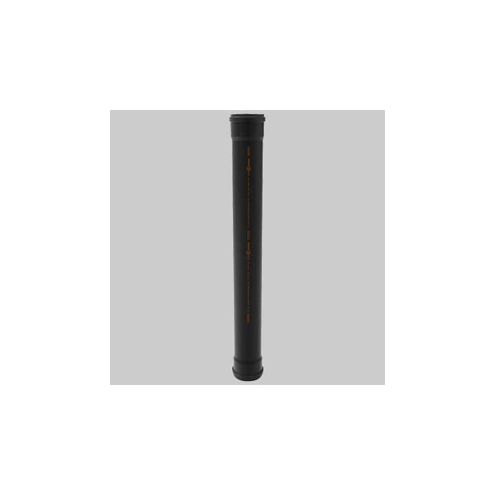 TUBO PHONO BLACK 2 BICCHIERI dm 100 - cm 100