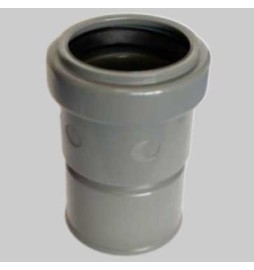 TRONCHETTO DI PASSAGGIO PVC CON GUARNIZIONE - DM. 40