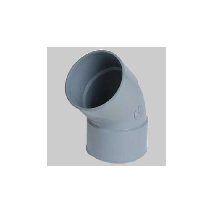 CURVA IN PVC 45° F-F - Ø 32